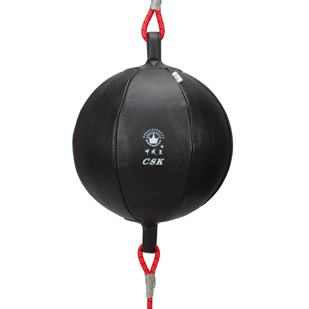Leather Punching Speed ball Boxing Double End Ball For Training/Punching/Fighting