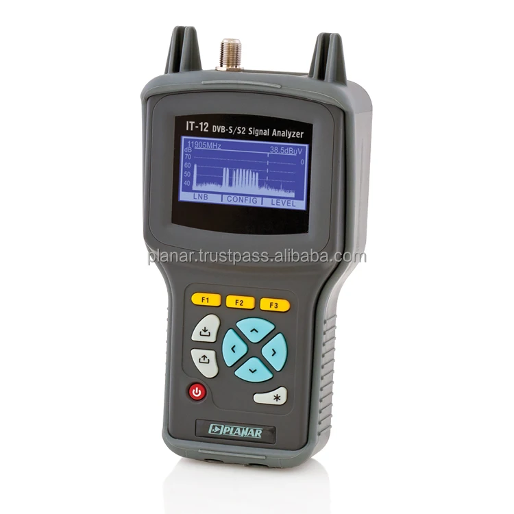 High quality digital signal analyzer IT-12 DVB-S/S2 low prices from manufacturer, TV signal meters wholesale