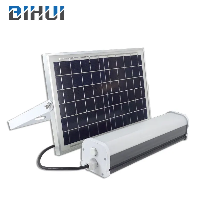 
30W outdoor waterproof lighting Solar tri-proof light Indoor solar lighting system LED tube 