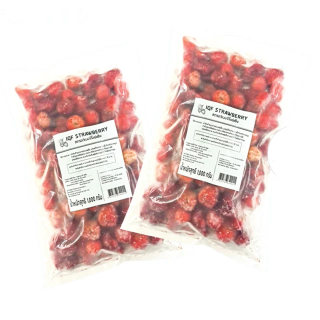 Good Quality Thailand Frozen IQF Strawberry Fruit OEM Sweet Deliciouse Product of Thailand for Export Famous Brand