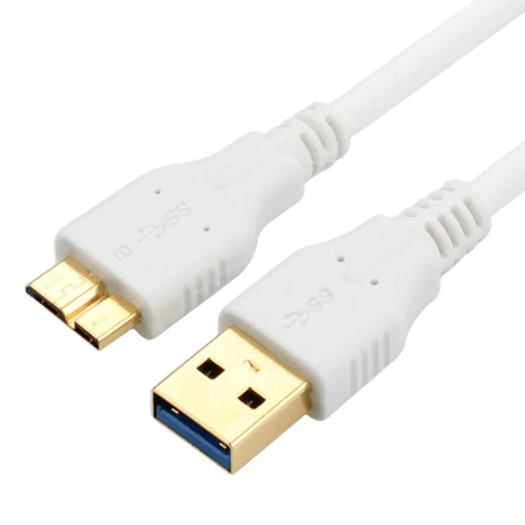 Usb 3 0 кабель для передачи данных Белый usb type a к micro b hdd