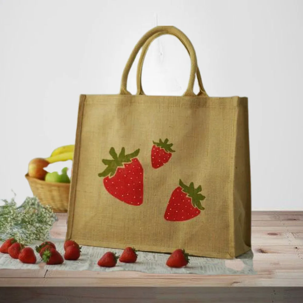 Burlap Drawstring Bags Gift Bag Jute Packing Storage Linen Jewelry Pouches Sacks for Wedding Party