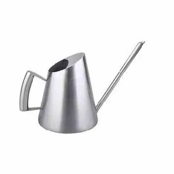 Новая классическая садовая кастрюля для полива цветов из нержавеющей стали декоративная дома и сада уличная