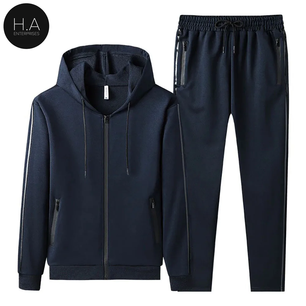 Весенний мужской спортивный костюм уличная одежда повседневный комплект 2021 спортивная из двух предметов спортивные костюмы на молнии.