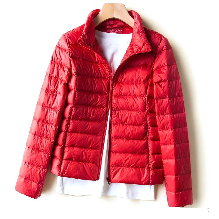 Puffy Bubble Down Coats Jacket Winter Clothes for Women Winter Jackets Zipper Cropped Bubble Coat for Ladies Women Puff Jackets
