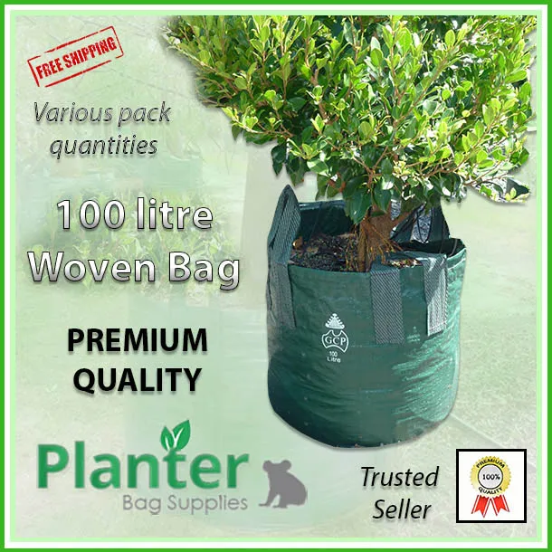 150 Litre Plastic Woven Growth Bags
