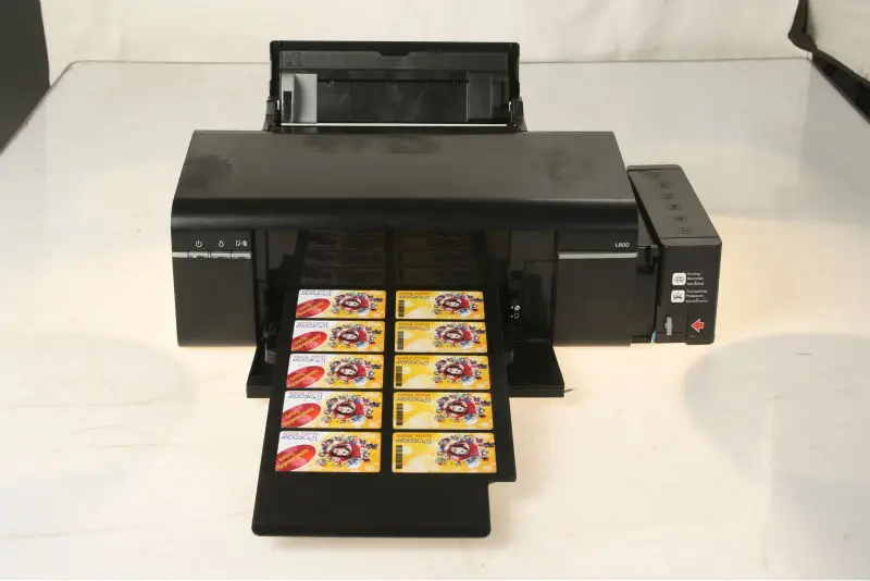 Manual Inkjet ID Card Printer for Fast and Low Cost Printing
