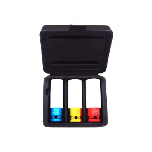 3 Pieces Rim Protect Impact Socket Set