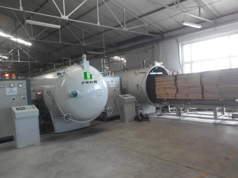 Low price fast drying hf vacuum wood dryer