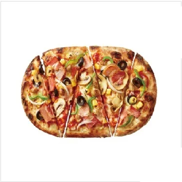 High Quality Rich Toppings Super Combination Protein Pizza