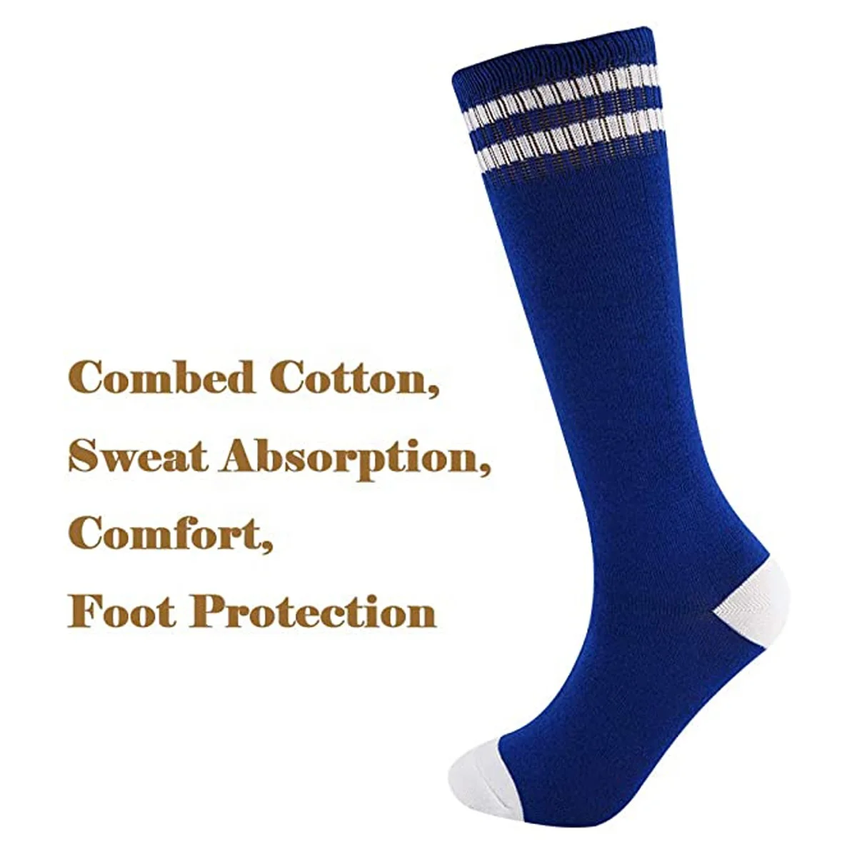 free sample In stock basketball socks nylon mens non-slip compression football sock sport soccer sock