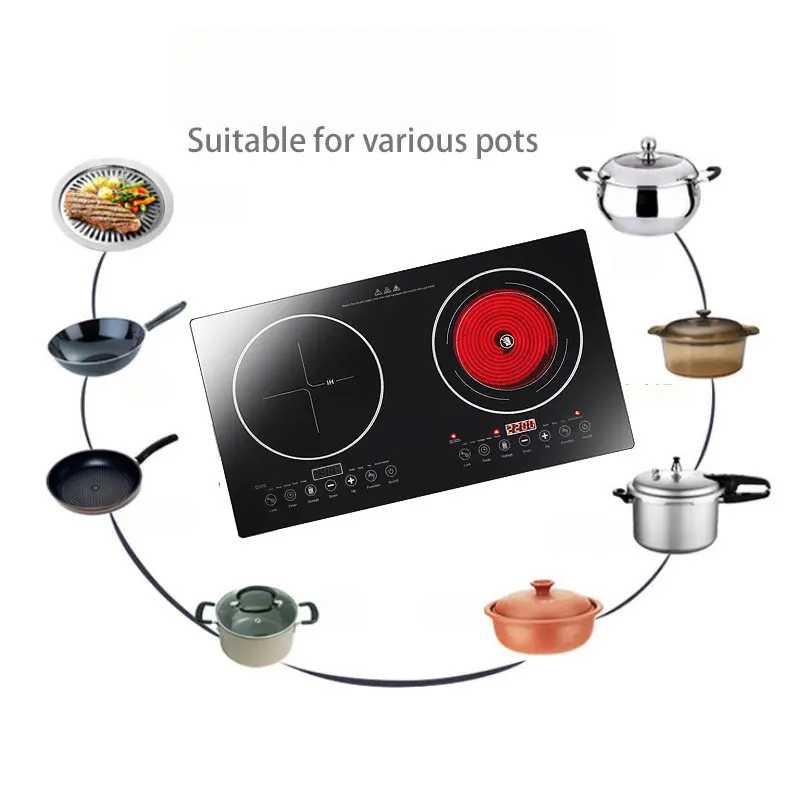 New 2022 Kitchen Cheap OEM Table Top High Power Small Light Weight Germany Induction Cooker Japan