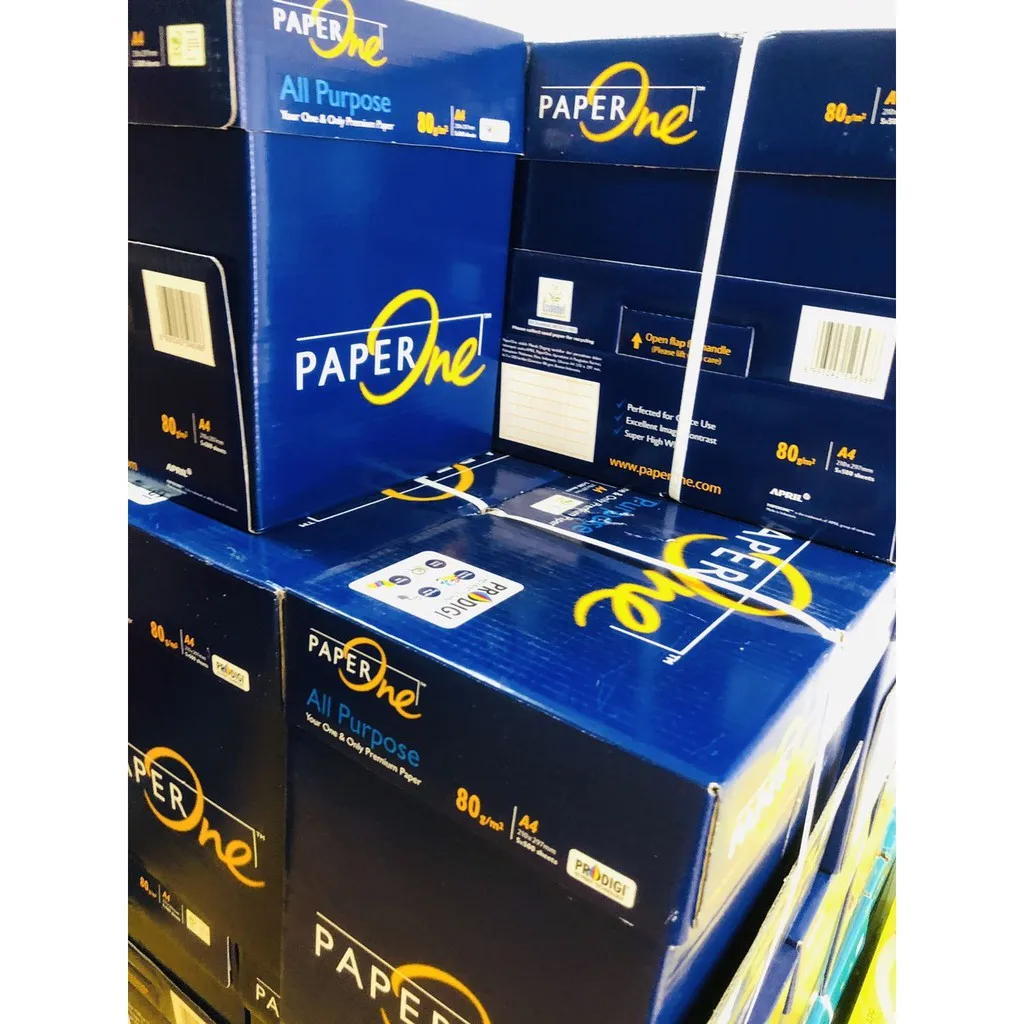 wholesale cheap papel a4 indonesia office copypaper a4 size copy paper one