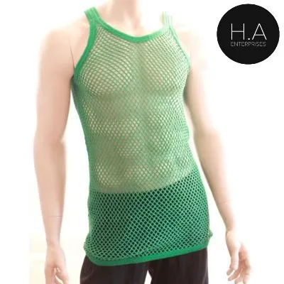 Высококачественный сетчатый дизайнерский мужской спортивный жилет из 100% хлопка дышащий новый дизайн летняя вентиляция зимняя изоляционная майка