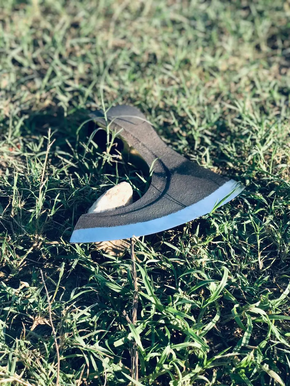 Durable New Axe with Carbon Steel Blade and Wood Handle Forged Hatchet for Camping and Cutting Outdoor Forest Axe