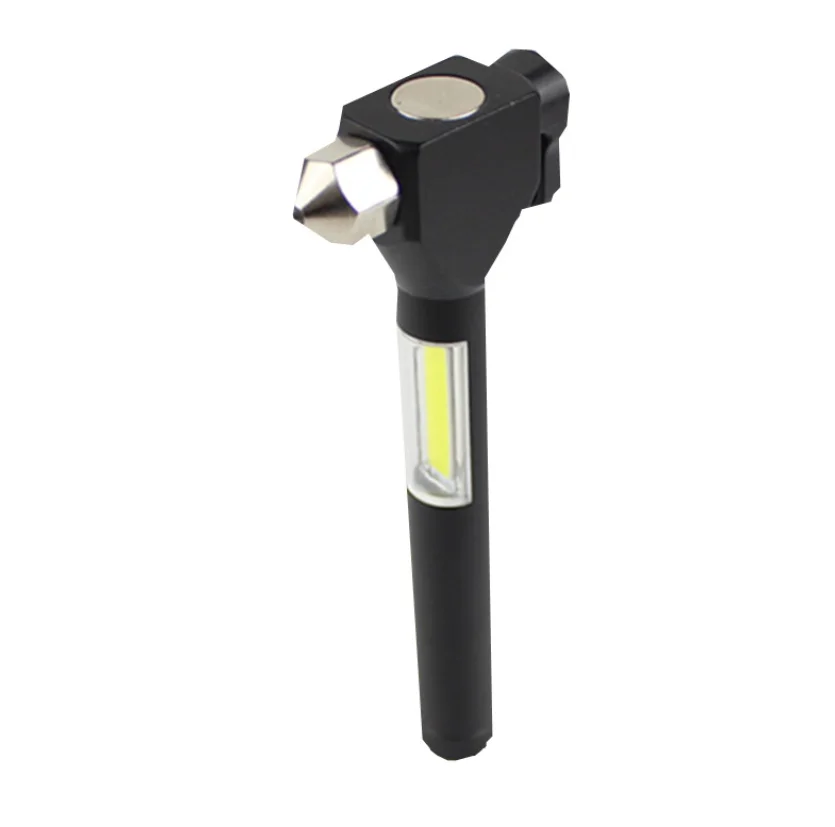 Multi Functional 4 in 1 Car Safety Emergency Escape Hammer with LED Flashlight Window Breaker