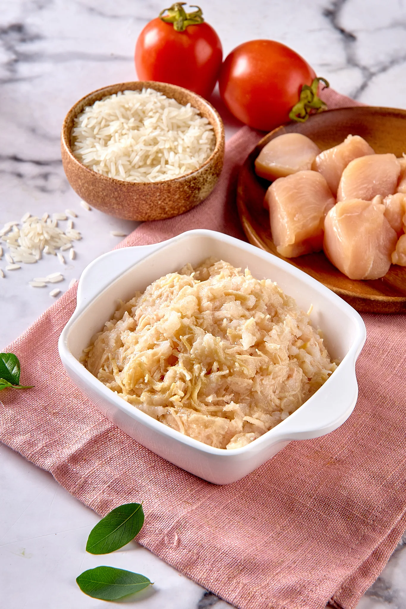 Atlas Cat Can Chicken with Rice in Jelly - Delicious Cat Wet Food Made from Natural Ingredients Pet Food in Canned