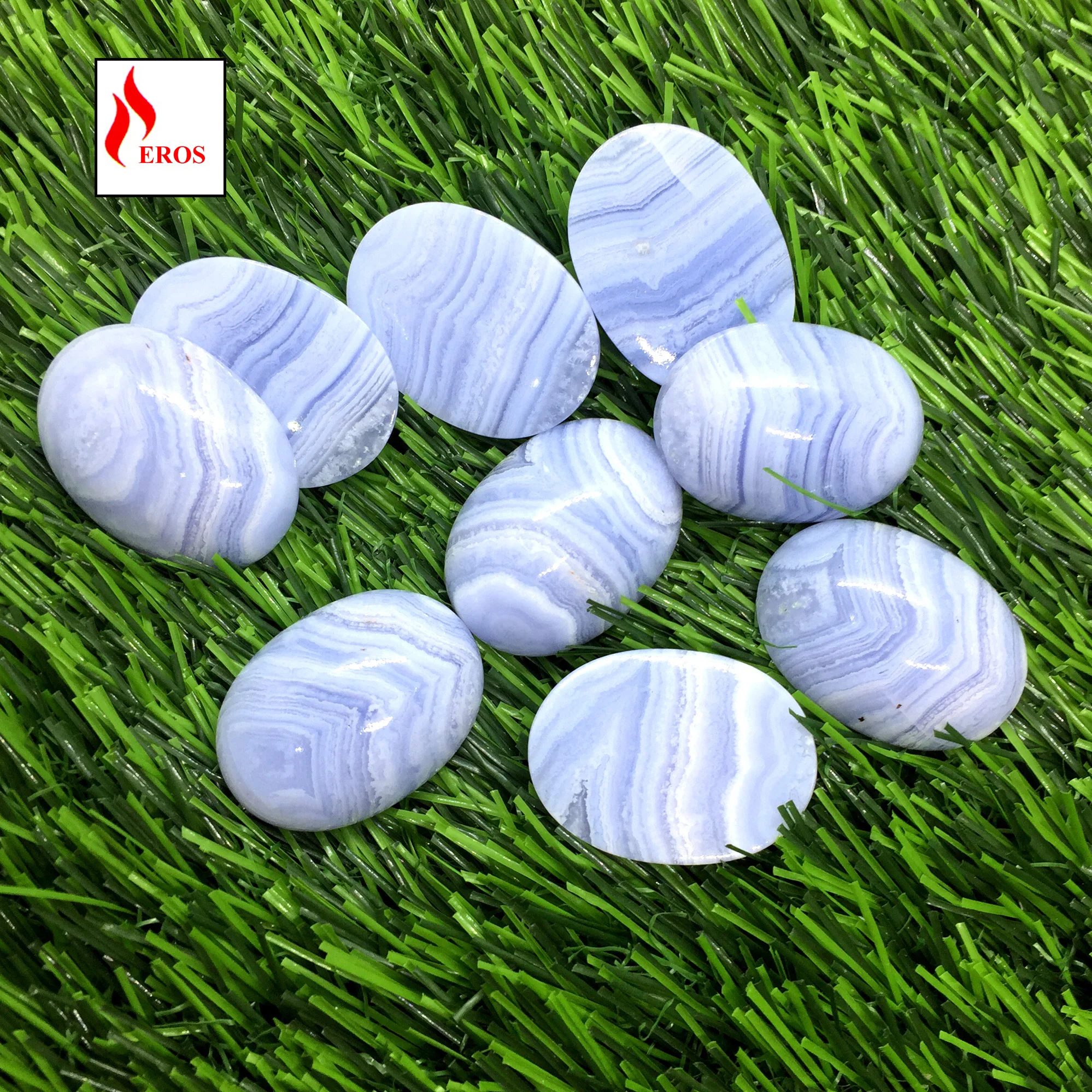 Индийское производство агат свободный драгоценный камень высокое качество калиброванный синий Агат индивидуальной формы кабошон чакра лечебный