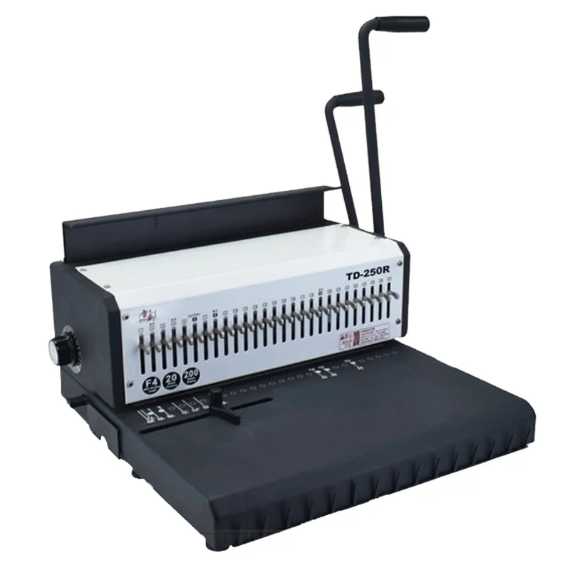 Офисные товары, спиральная бумажная обвязочная машина RAYSON TD-250R