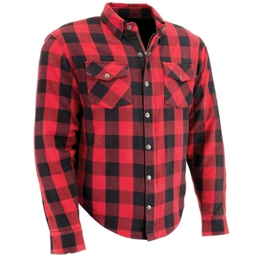 flannel shirts for women aramid lining and CE armor