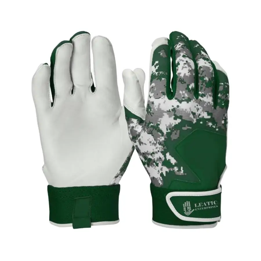 Перчатки мужские бейсбольные из гладкой козьей кожи, профессиональные перчатки для бейсбола и софтбола с отличным захватом