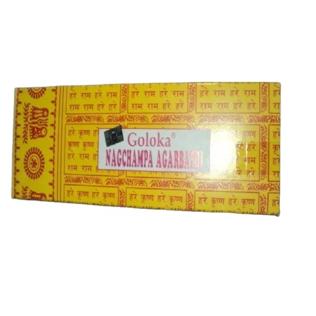 goloka nag champa incense sticks 100 grams