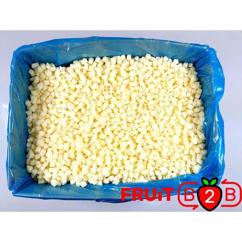 Кубики Apple 10x10 Idared Dices-IQF замороженные фрукты