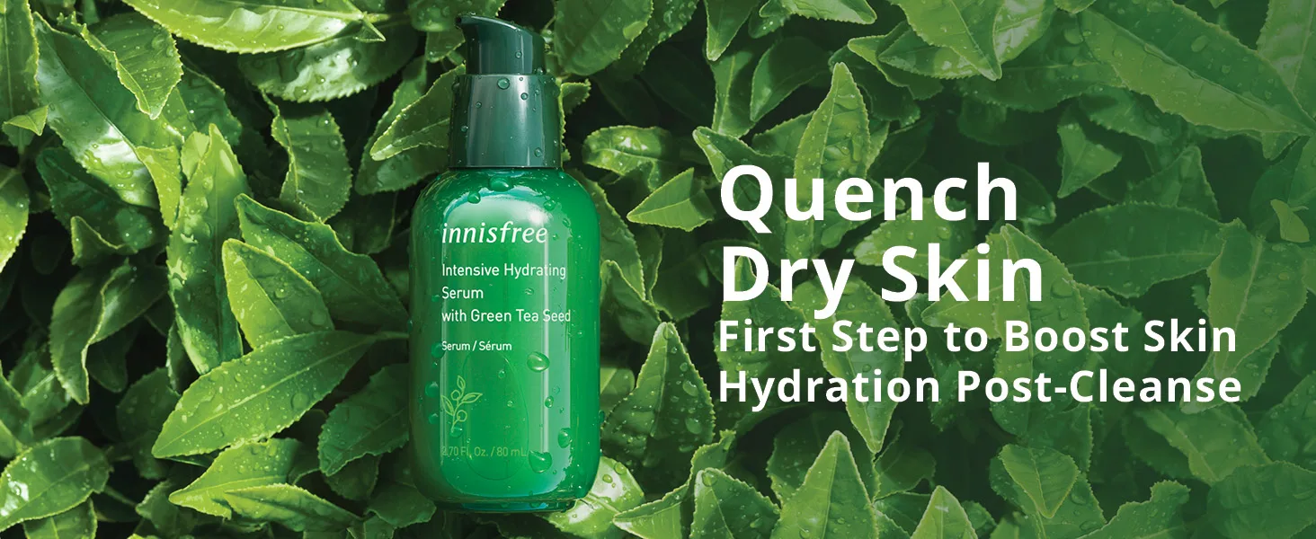 Amazon Топ уход за кожей [innisfree] Зеленый чай Семена сыворотки корейская косметика Jeju зеленый OEM ODM доступно