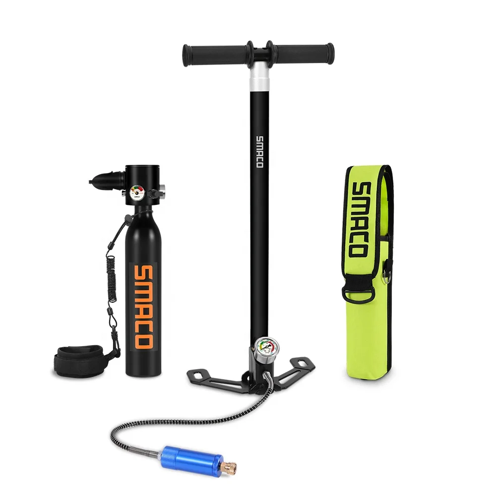 S300Plus 0.5L Mini Scuba Tank high pressure air oxygen cylinder Scuba Tank Diving Equipment for Underwater Breathing