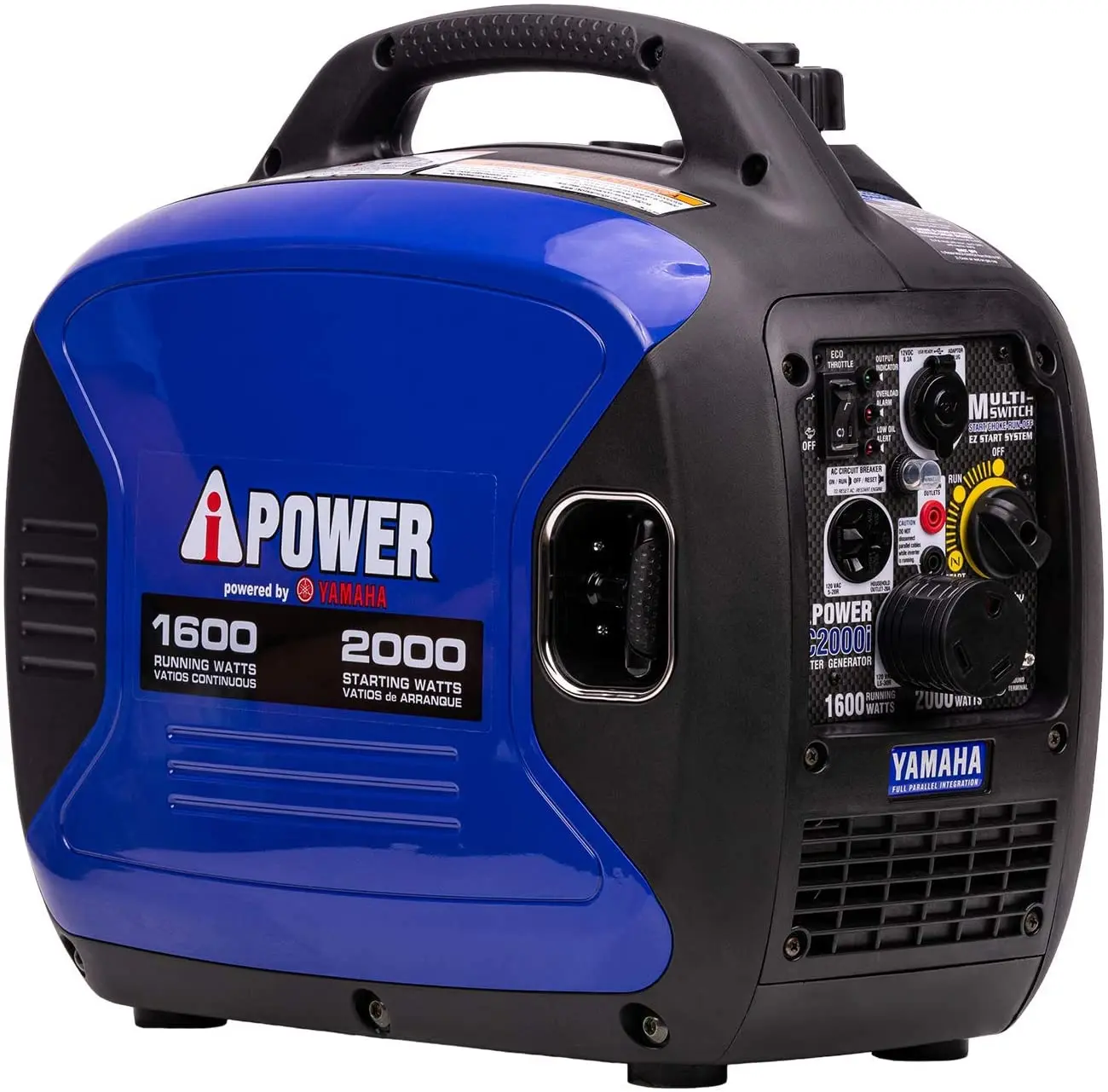New power 2,000 Watts Portal Gasoline Inverter Generator