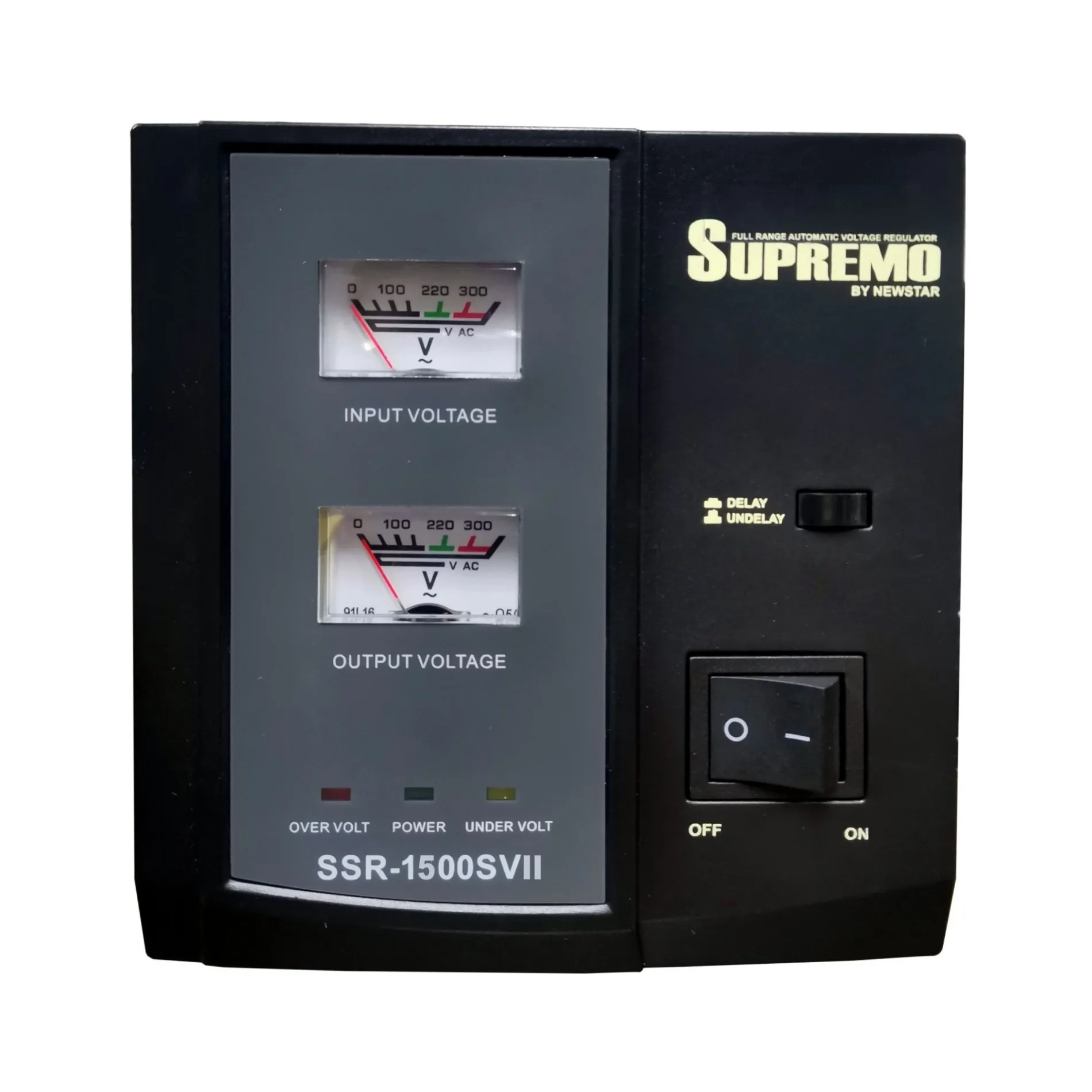 Supremo SSR-1500SVII Automatic Voltage Regulator Eco Type AVR 1500W Voltage Stabilizer Full Range AVR
