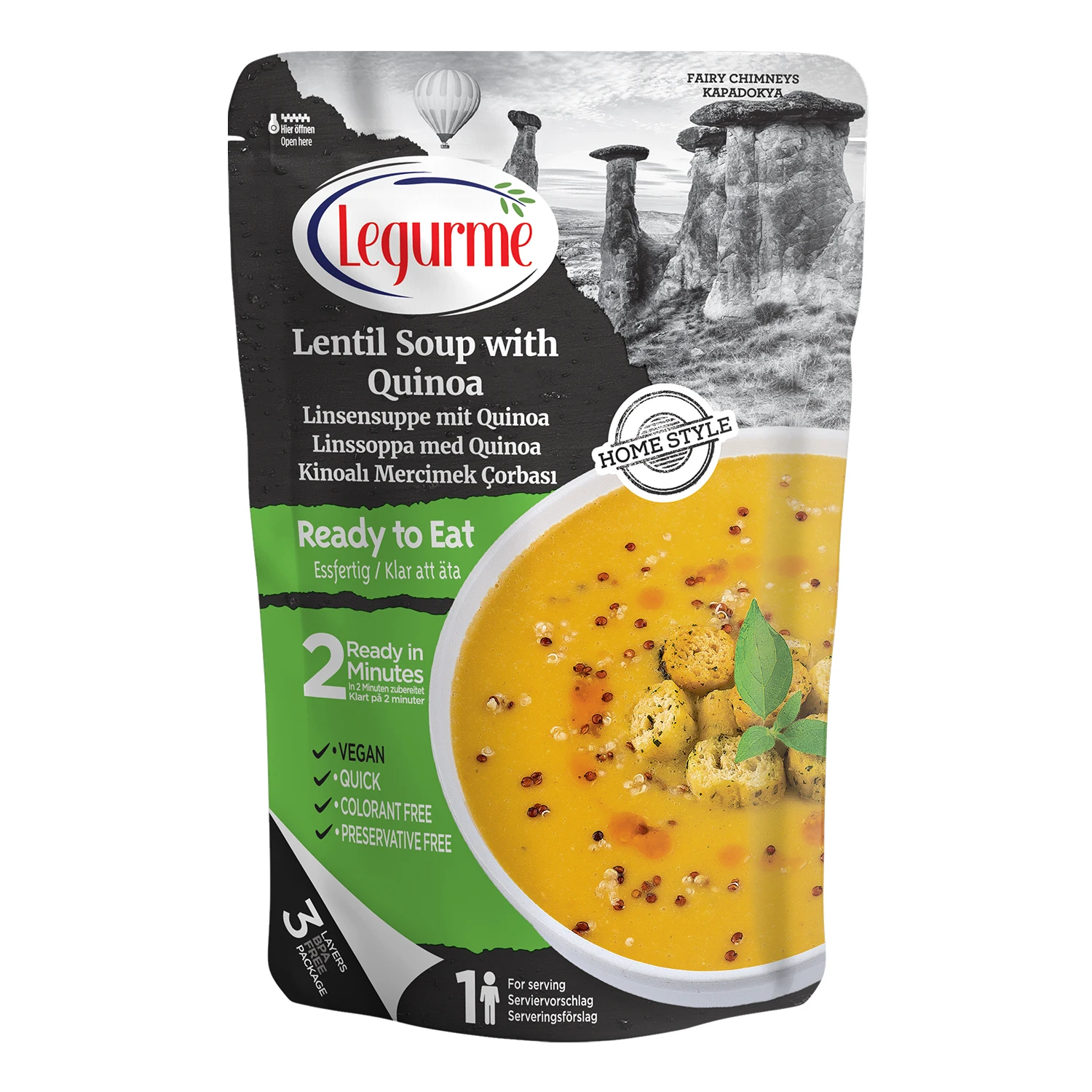 Top Seller Lentil Soup With Quinoa Wholesale Product | Shelf Life 18 months | Ready to eat | Custom Packaging | Made in Turkey