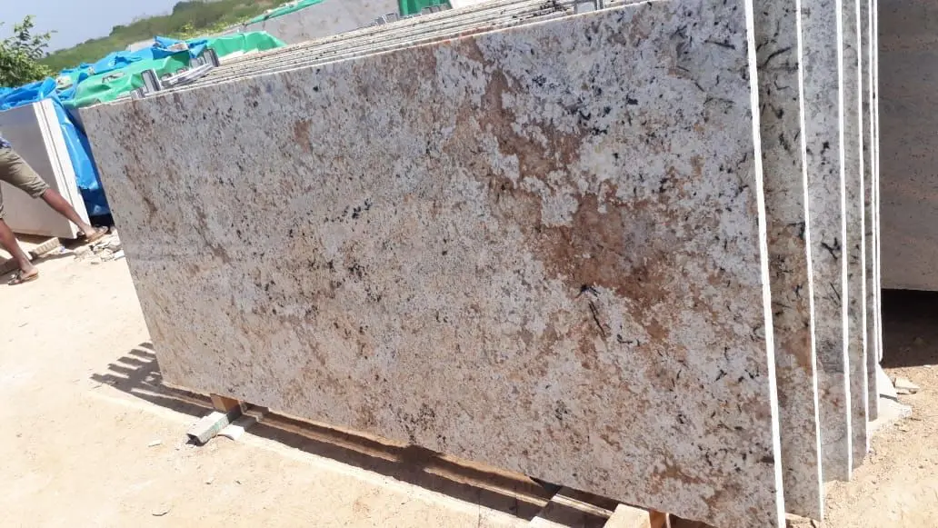 Высшее качество низкая цена гранит колониальный золотой для столешницы памятники столешница