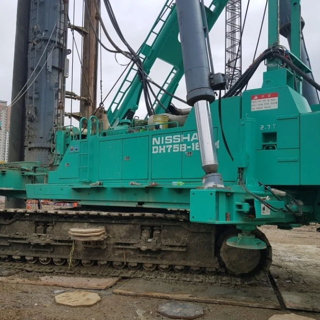 
[ Winwin Used Machinery ] Used Pile driver NIPPON SHARYO DH758-160M 2012yr For sale 