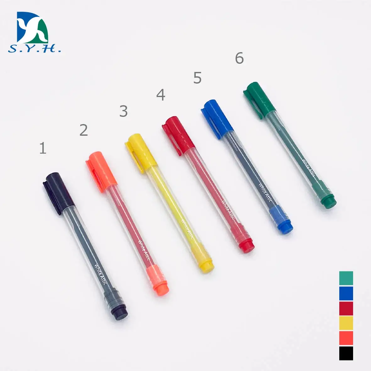 Colorful whiteboard marker set  wood eraser  water e whiteboard pen
