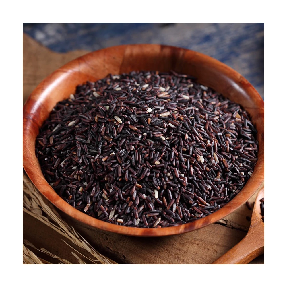 Thai Black Cargo Rice (Riceberry) packing 1 MTON Jumbo bag, Thailand Munufacturer