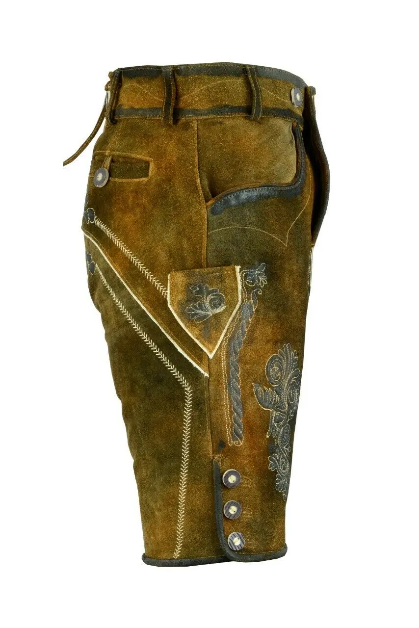 Новая Оригинальная традиционная одежда на заказ немецкая Lederhosen/Одежда для Октоберфеста/Уникальные баварские шорты