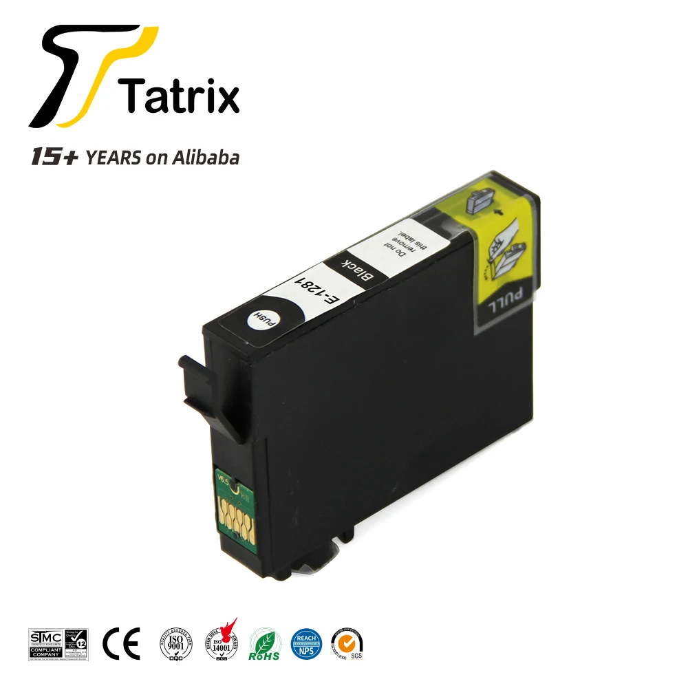 Чернильный картридж Tatrix T1281, T1282, T1283, T1284 для струйных принтеров Epson Stylus SX125, SX130