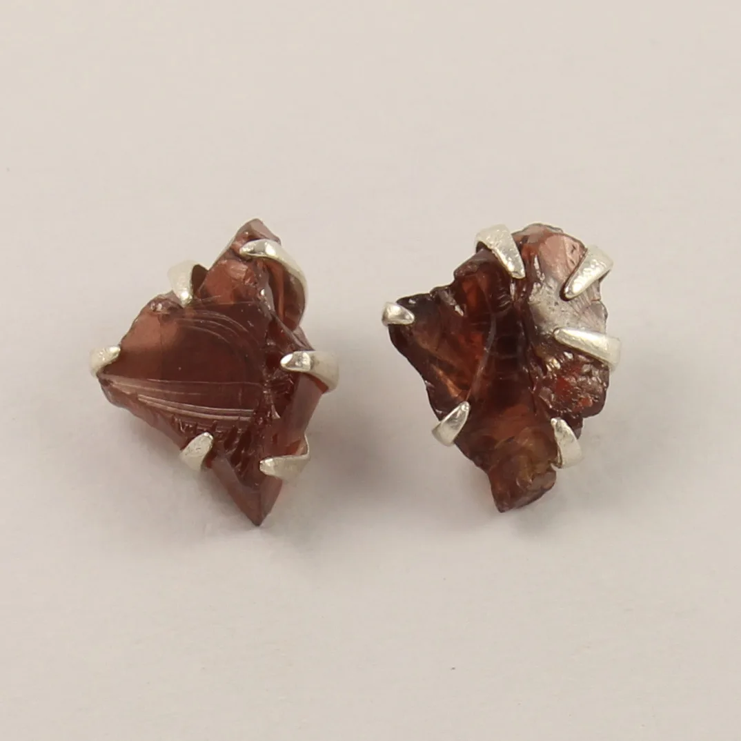 Женские серьги-гвоздики из 925 серебра