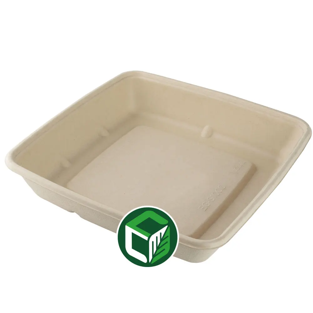Индивидуальный cpet/полипропиленовый бумажный био-контейнер для еды