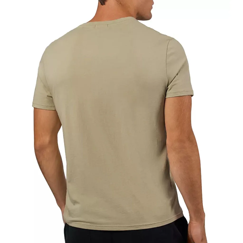  Новинка летнего сезона 100% полотняного плетения из чистого хлопка с v-образным вырезом Топы И Футболки короткими рукавами для мужчин коричневый футболки на заказ