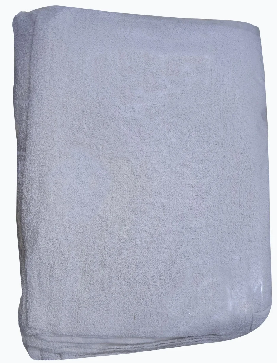 WHITE TOWEL WIPING RAGS A GRADE 100% COTTON BEST QUALITY FROM BANGLADESH FOR CLEANING WOTER AND OIL ABSORBENT