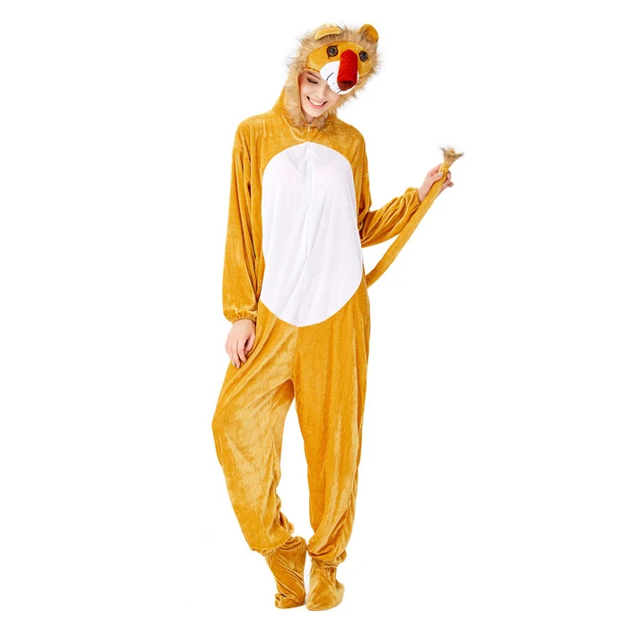 Latest Women Cosplay Halloween Oneise Animal Costume Adult Pajamas