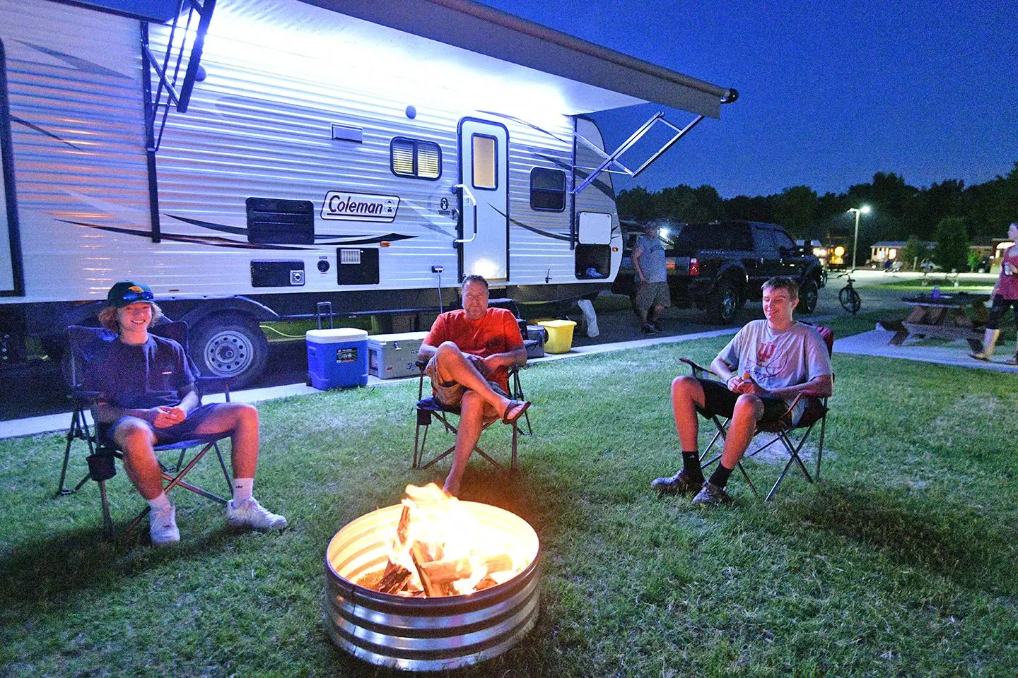 Premium RV resort & Cabin Complex  RV Park Property in ok 9.5 Acres 71 RV Parking locations Plus 16 Cabins Oklahoma, USA