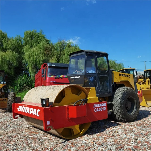 Оригинальный малочасовой дорожный каток Dynapac CA301D б/у