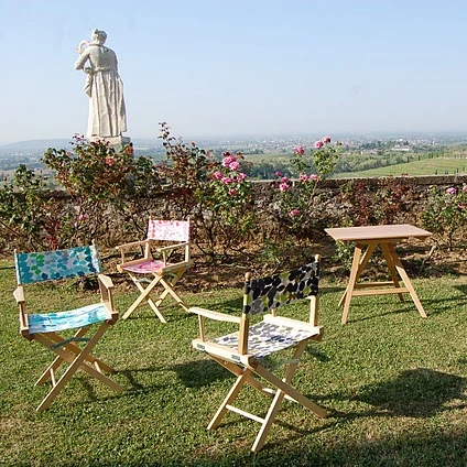 Цветочный дизайн, Сделано в Италии, директор P, деревянный складной стул, обеденный стул