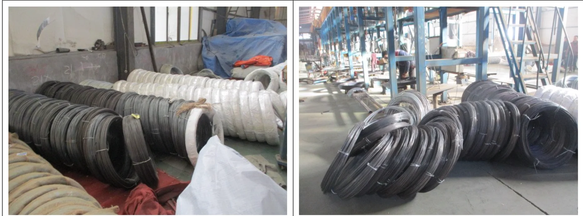 
9 Gauge Black Annealed Steel Wire- 50 lb. Coil 