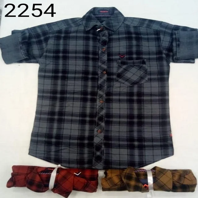 New design best quality cheap price Fancy Printed Designer Boys Shirts at manufacturer in india