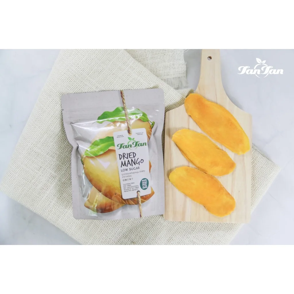 Dried fruit Soft Dried Mango Sliced Low Sugar High Quality OEM Professional From Thailand 2021