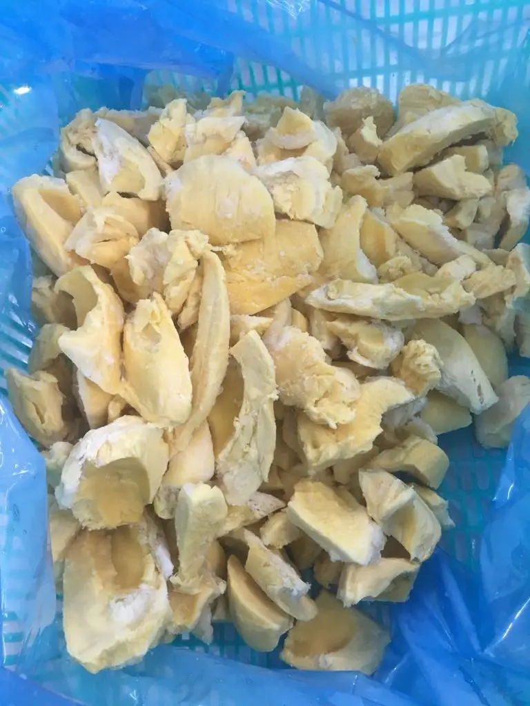 FROZEN DURIAN WITH SEED FROM VIETNAM